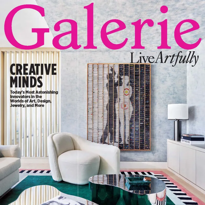 Galerie Magazine - N°39 - Visite de l'appartement d'Emma Donnersberg